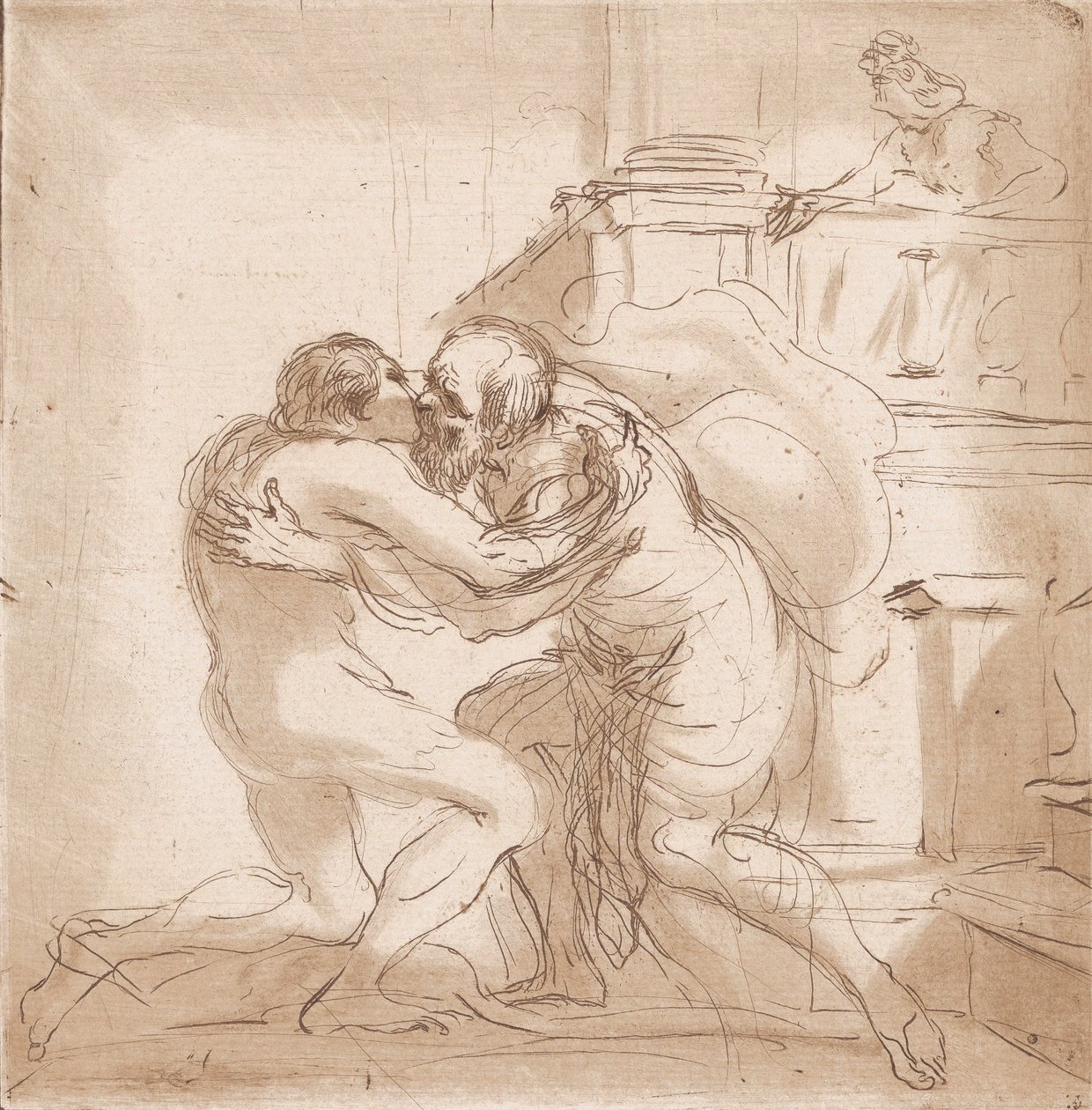 Den förlorade sonens återkomst, 1764-98. av Vincenzio Vangelisti