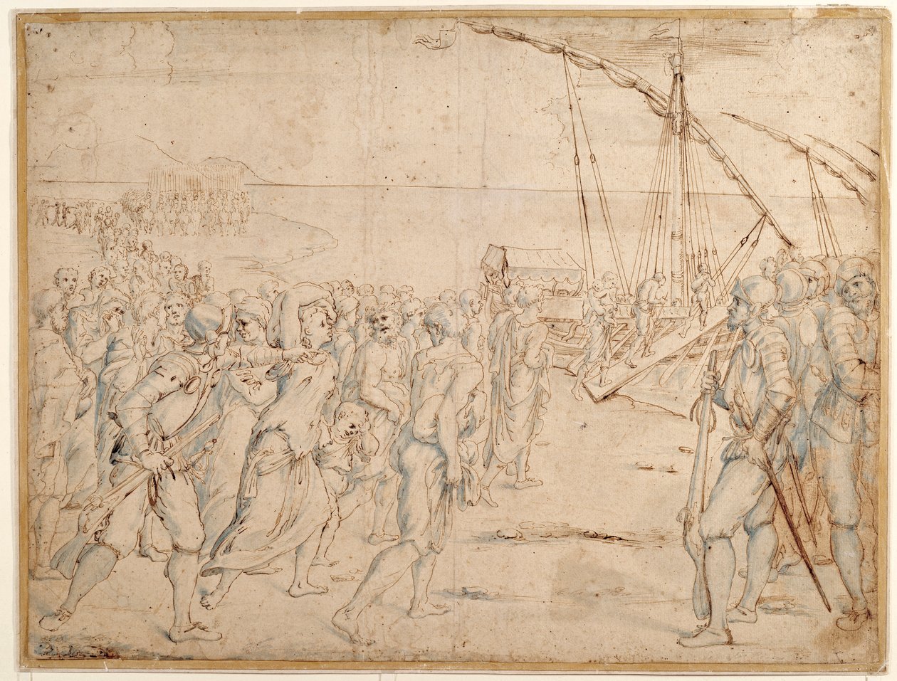 La Expulsión de los Moriscos av Vincenzo Carducci