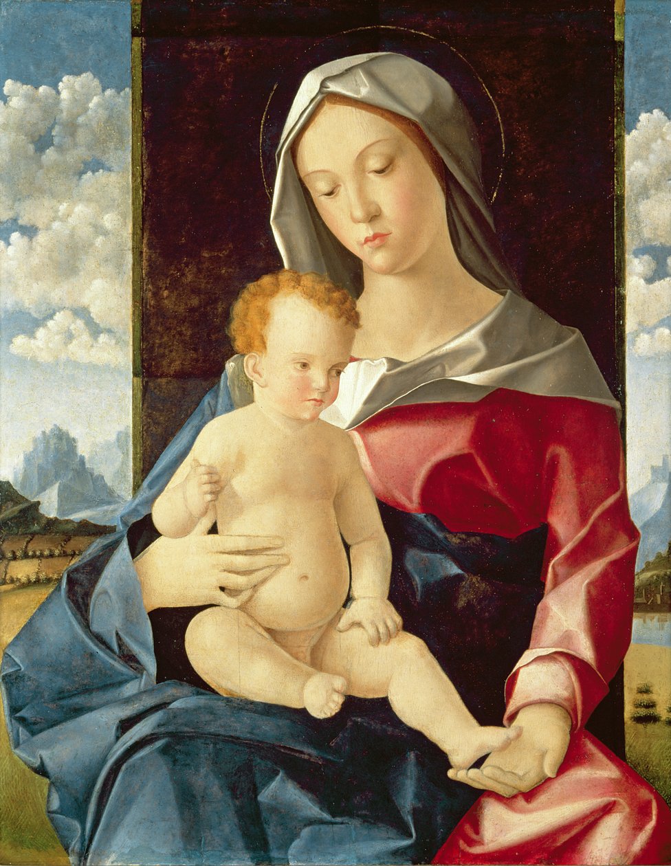 Madonna och barn, ca 1510 av Vincenzo di Biagio Catena