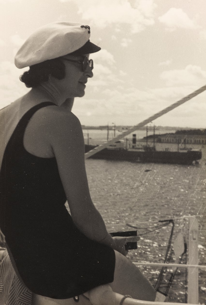 Par ombord på kryssningsfartyget "Oceania", från albumet "At the Edge of Oceania 28th July to 10th August 1935 av Vincenzo Balocchi