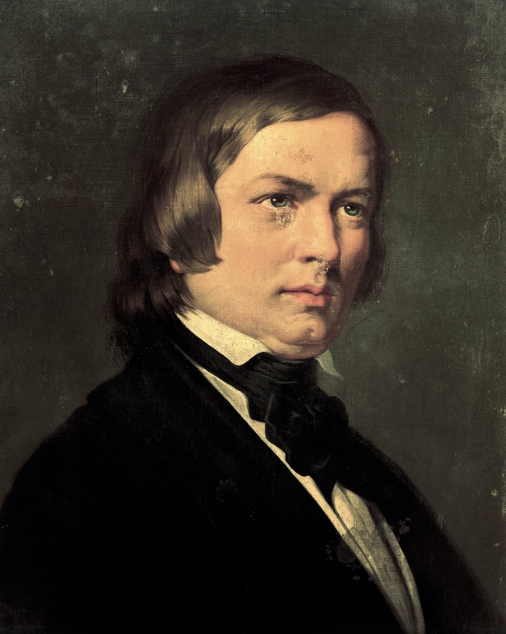 Porträtt av Robert Schumann (Zwickau av Vincenzo Busciolano