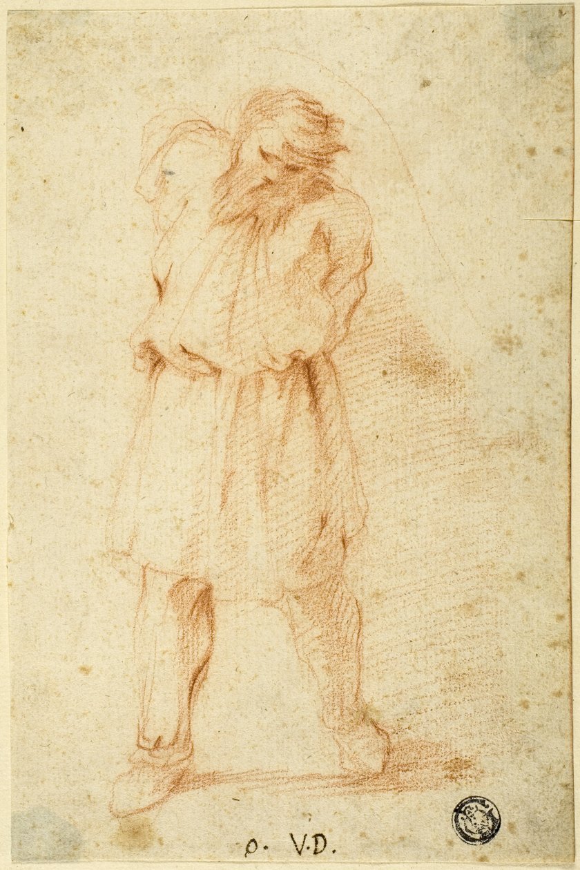 Figur med armarna bundna bakom ryggen av Vincenzo Dandini