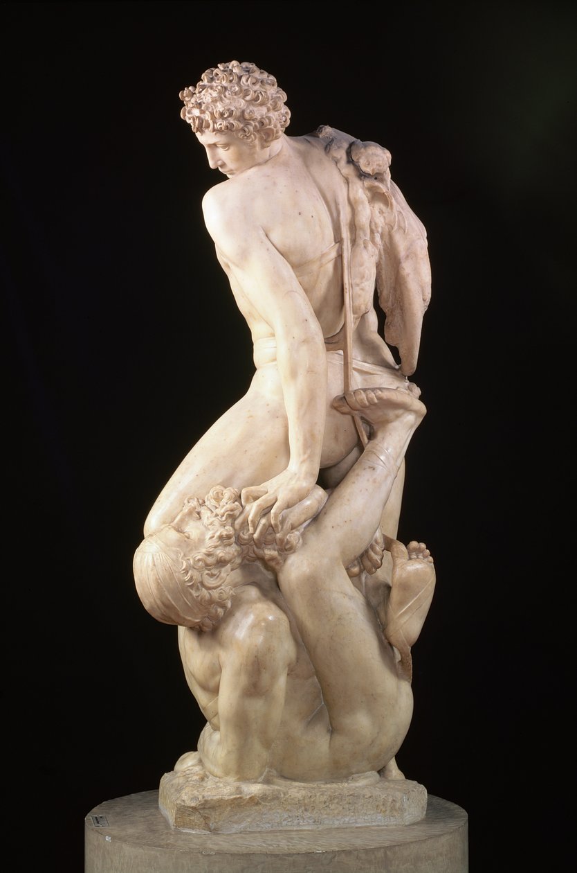 Ära som besegrar svek, 1561 (marmor) (se även 79838) av Vincenzo Danti
