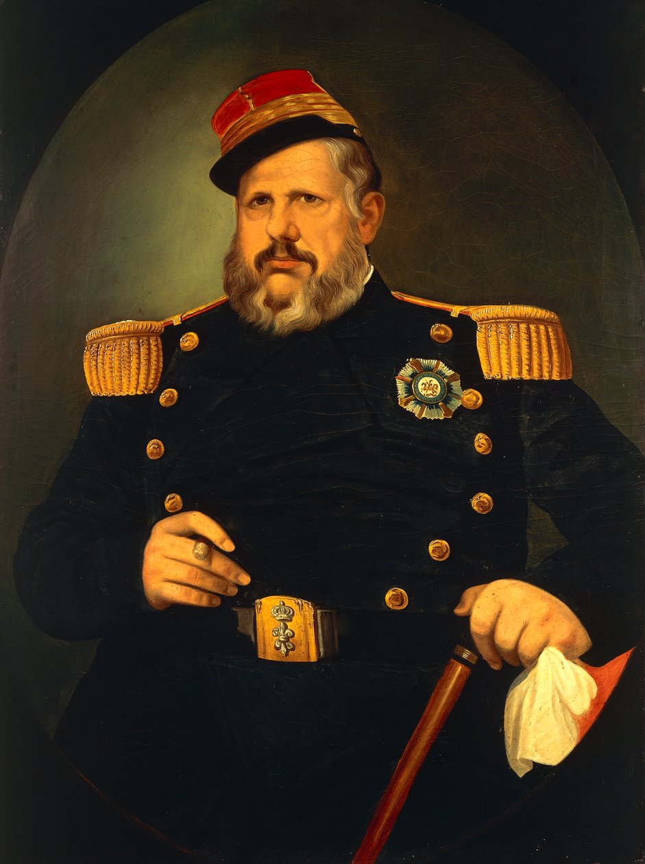 Porträtt av Ferdinand II av de två Sicilierna (Palermo av Vincenzo De Mita