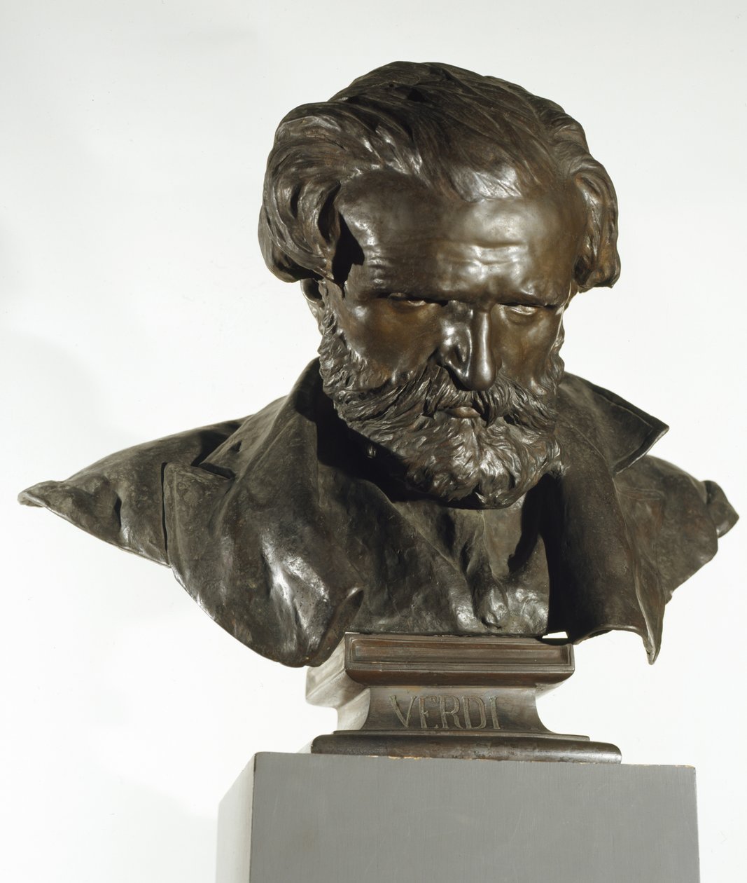 Giuseppe Verdi (brons) av Vincenzo Gemito