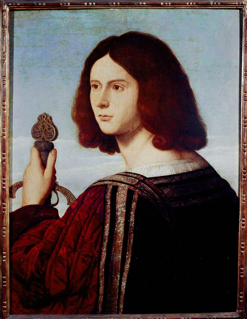 Porträtt av Francesco Maria della Rovere hertig av Urbino av Vincenzo di Biagio Catena