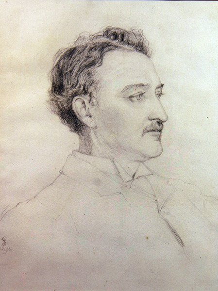 Cecil Rhodes (litho) av Violet Duchess of (after) Rutland