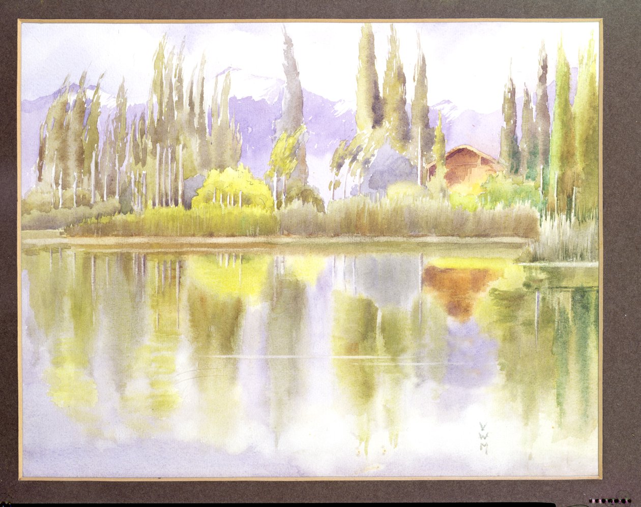 Lake Dal, Kashmir av Violet M. Minchin