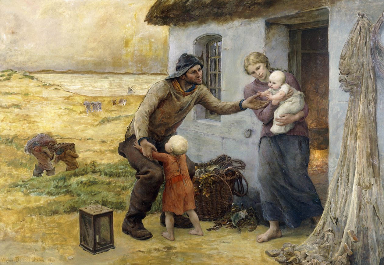 Dörröppningen av Virginie Demont-Breton