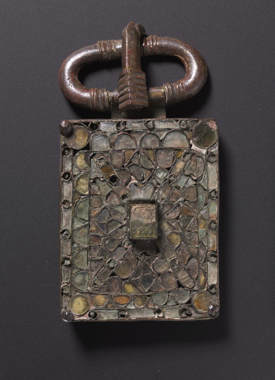 Bältesspänne, c.525-560 av Visigothic