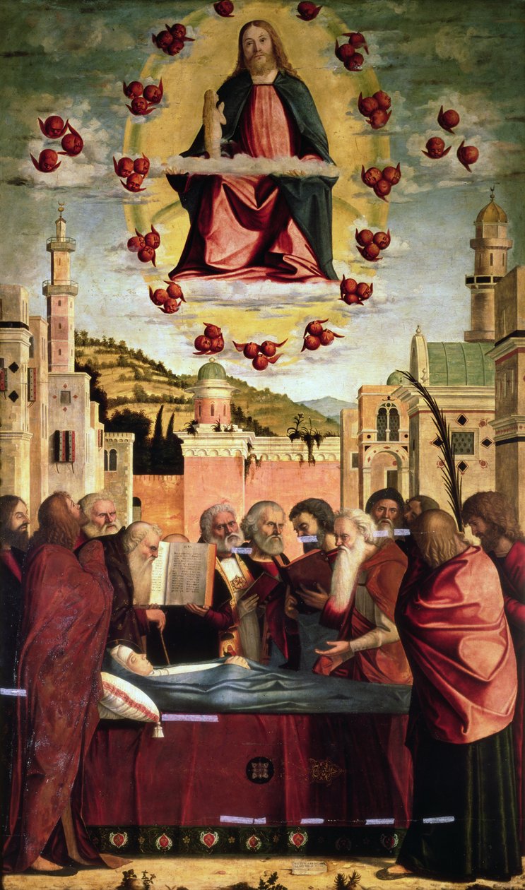 Jungfruns död, ca 1508 av Vittore Carpaccio