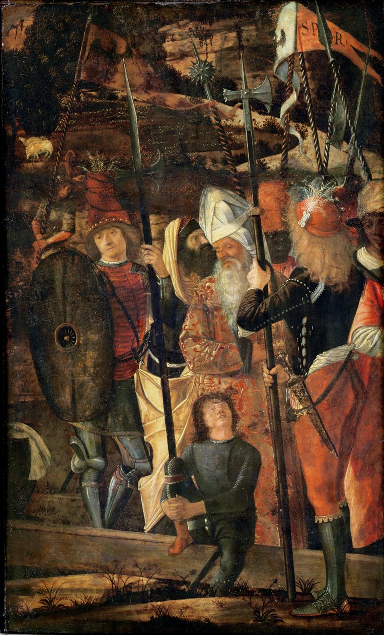 Grupp av orientaler, judar och soldater, 1493-95 av Vittore Carpaccio