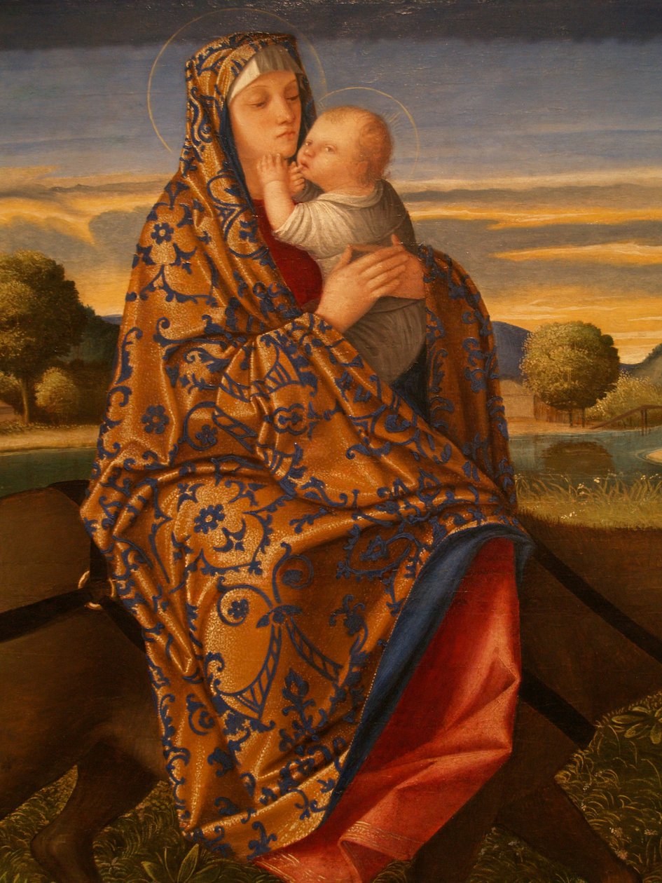 Huída a Egipto av Vittore Carpaccio