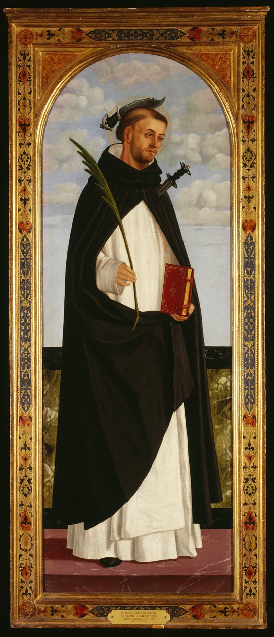 Sankt Peter Martyr av Vittore Carpaccio