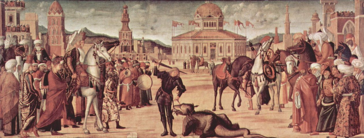 Triumph des Hl. Georg av Vittore Carpaccio