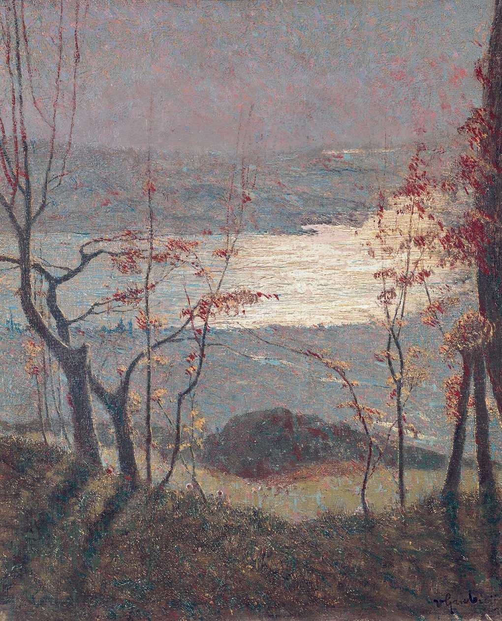 Morgen, 1897 swed av Vittore Grubicy de Dragon