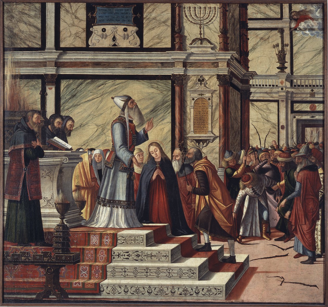Jungfruns äktenskap av Vittore Carpaccio