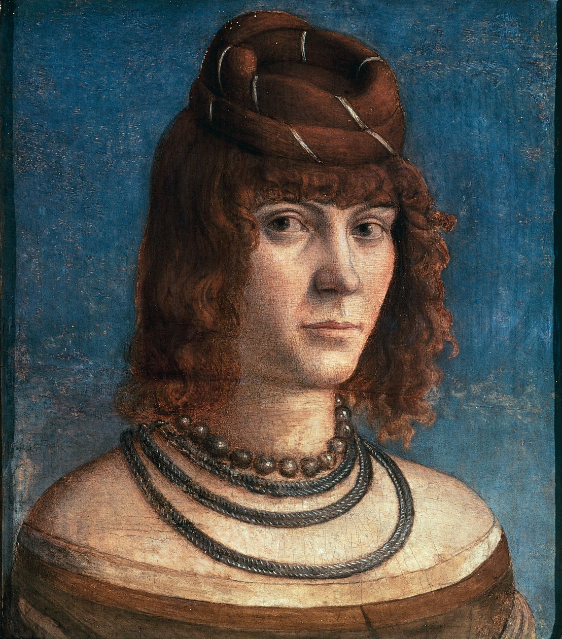 Porträtt av kurtisan av Vittore Carpaccio (cirka 1465-1525 eller 1526) av Vittore Carpaccio