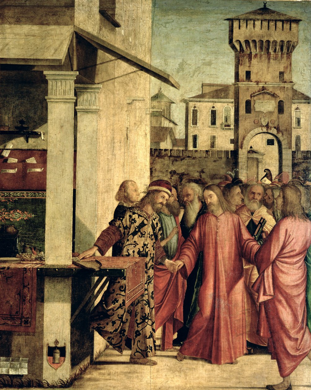Matteus kallelse av Vittore Carpaccio