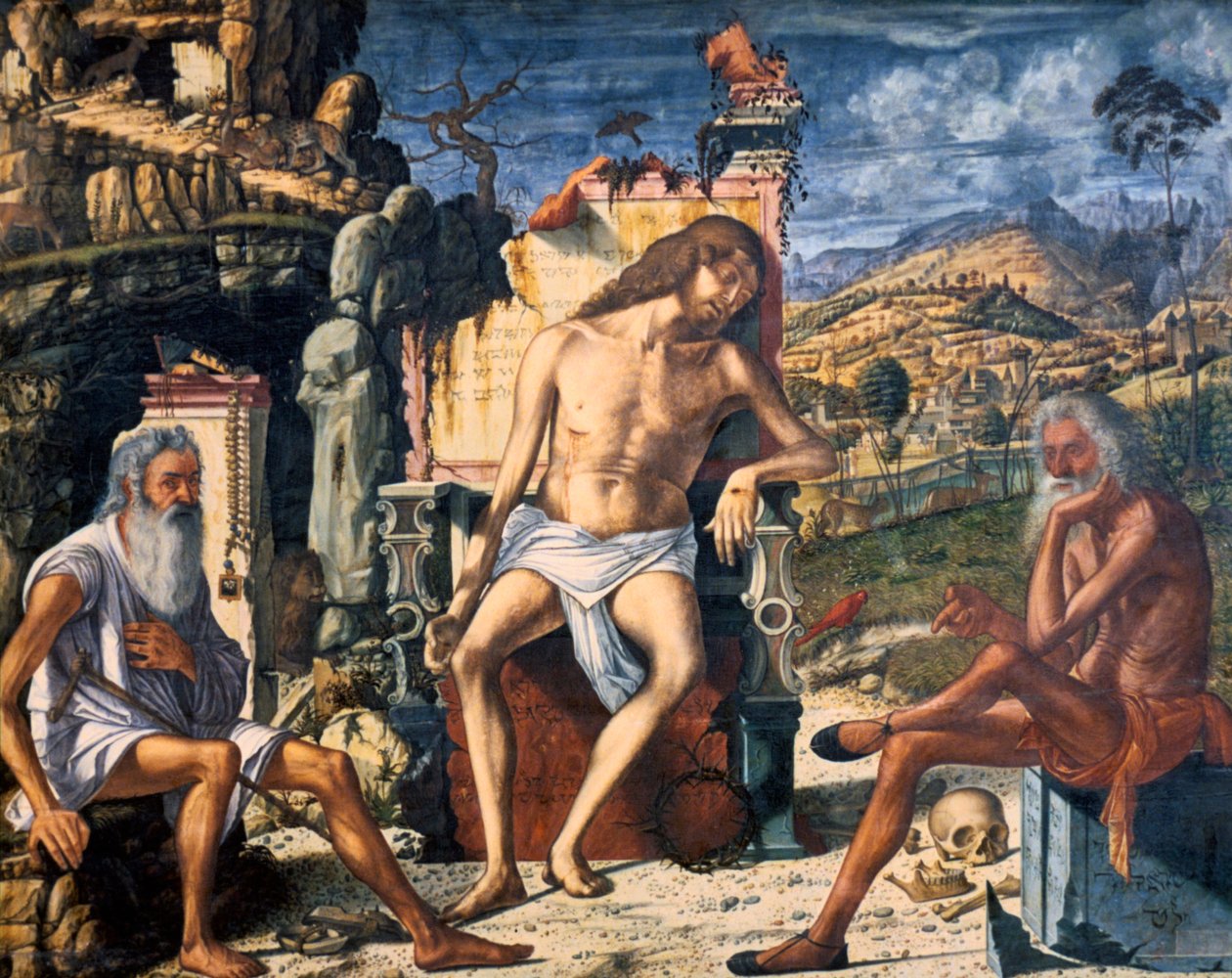 Meditationen över passionen, c1510 av Vittore Carpaccio