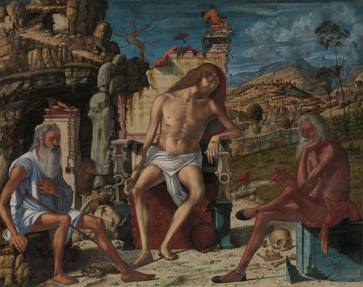 Meditationen över passionen, ca. 1490. av Vittore Carpaccio