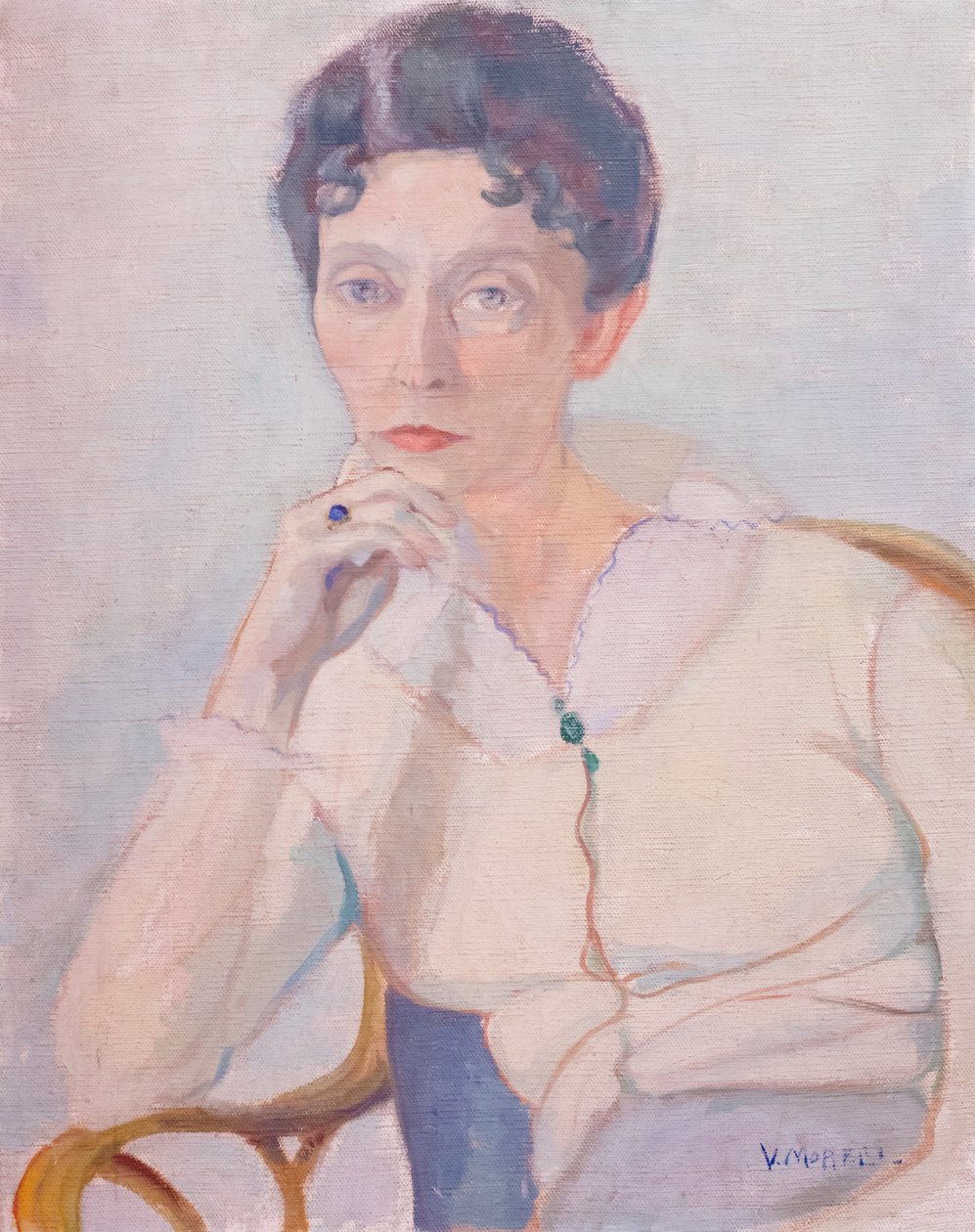 Porträtt av Vittoria Morelli