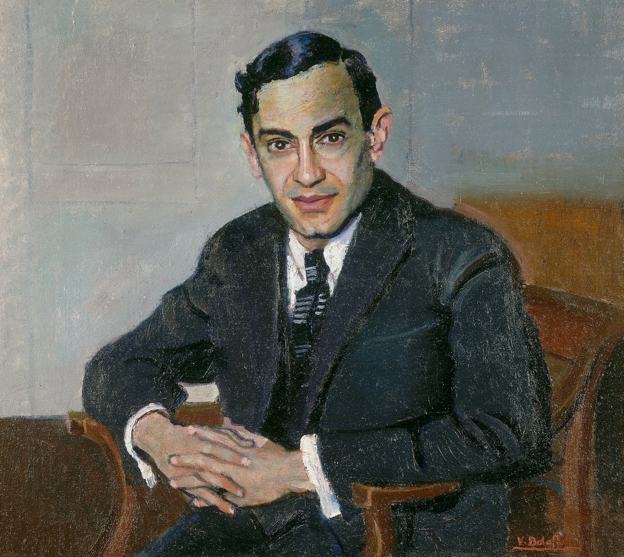 Porträtt av doktor Carlo Morpurgo av Vittorio Bolaffio