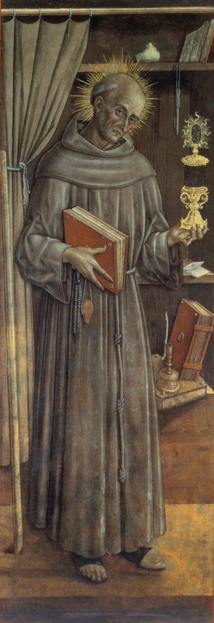 St. James della Marca (tempera på panel) av Vittore Crivelli
