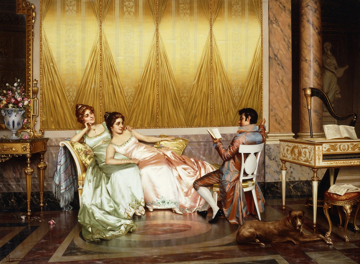 Poesiläsningen av Vittorio Reggianini