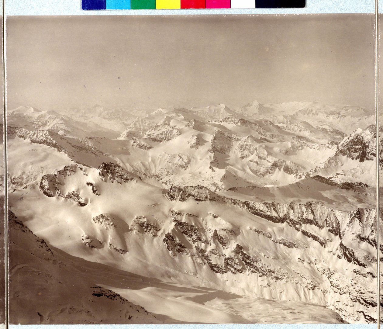 Panorama över Alperna av Vittorio Sella
