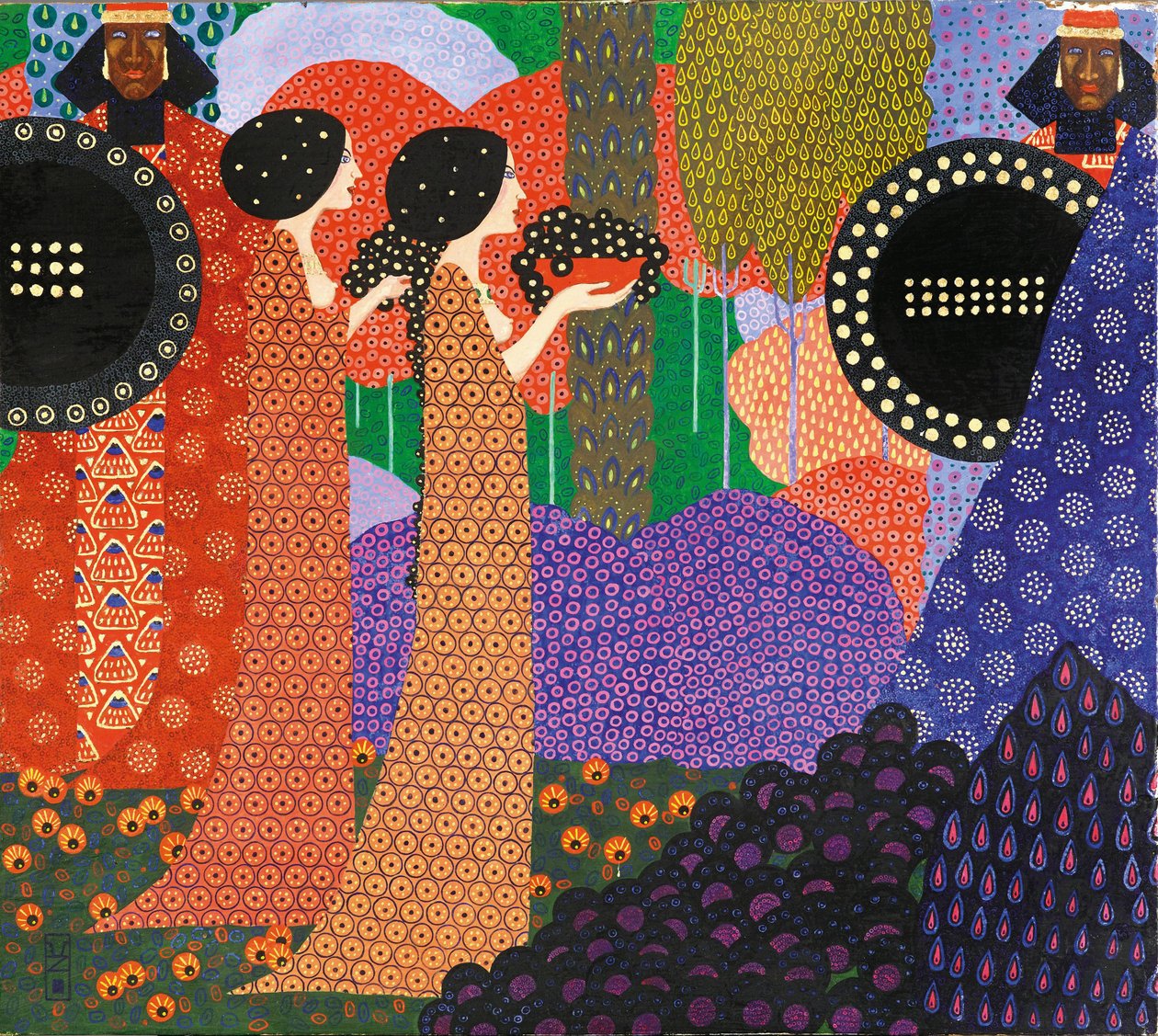 Tusen och en natt, 1914. av Vittorio Zecchin