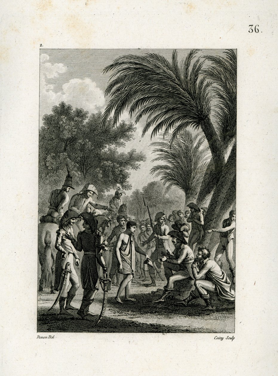 La gravure av Dominique Vivant Denon