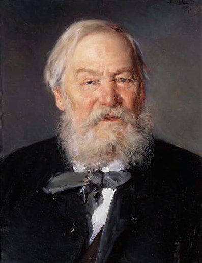 Porträtt av Alexei Ivanovich Strelkov Sky (1819-1904), 1889 av Vladimir Egorovic Makovsky