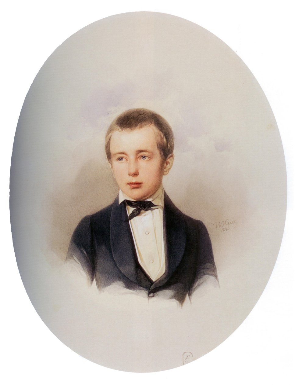 Portrait of Aleksei Musin-Pushkin (1834-1889) av Vladimir Ivanovich Hau