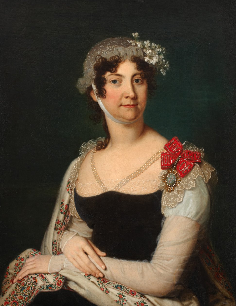 Grevinnan Natalia av Buxhoeveden, 1809 av Vladimir Lukich Borovikovsky