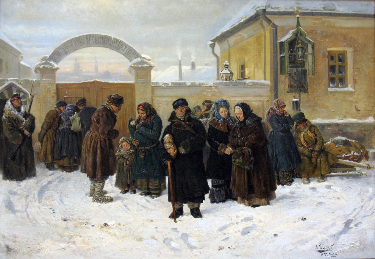  ExpectationnDeutsch: Erwartungn: n av Vladimir Egorovic Makovsky