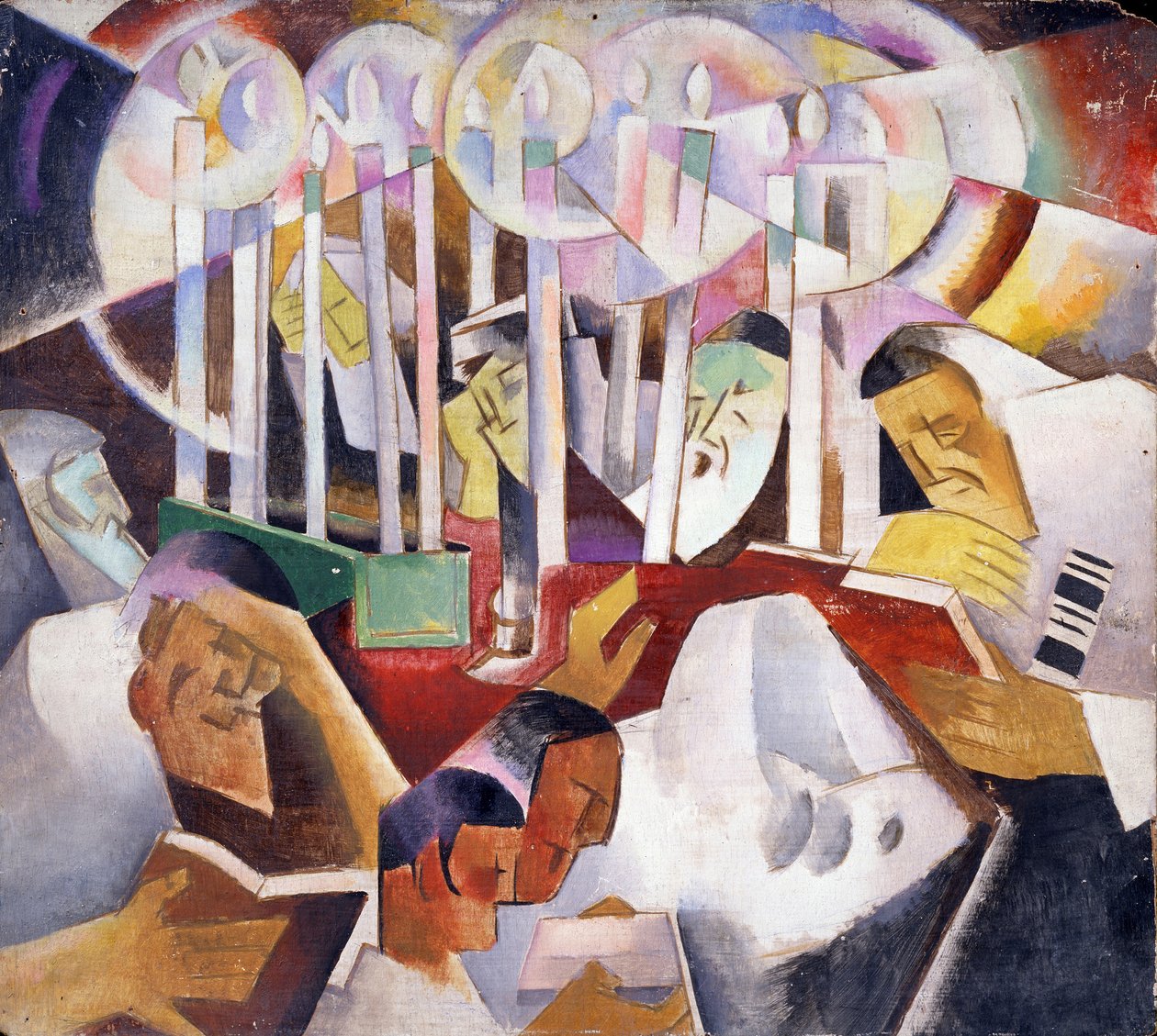 Ljus och figurer av Daniel Vladimir Baranoff Rossine