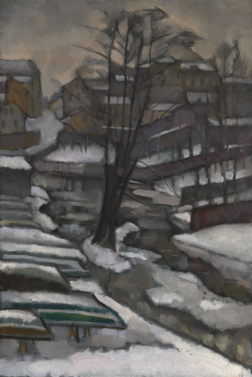 Sankt Petersburg på vintern av Daniel Vladimir Baranoff Rossine