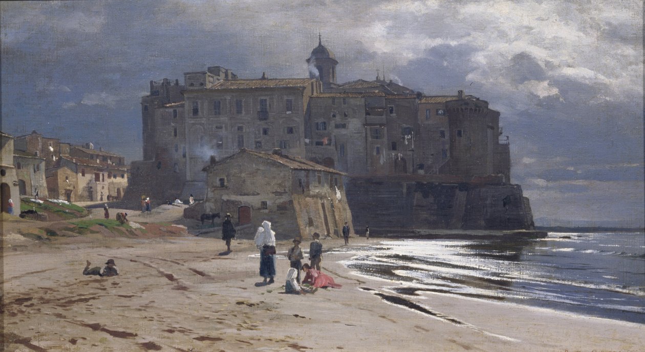Staden vid havet, 1870-talet av Vladimir Donatovich Orlovsky