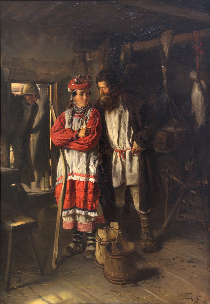 Svärfar, 1888 av Vladimir Egorovic Makovsky