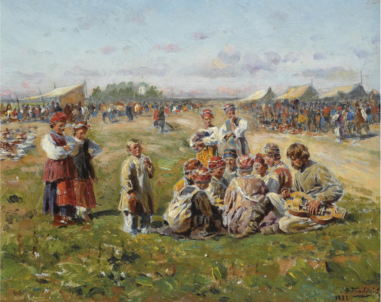 Bymässan, 1882 av Vladimir Egorovic Makovsky
