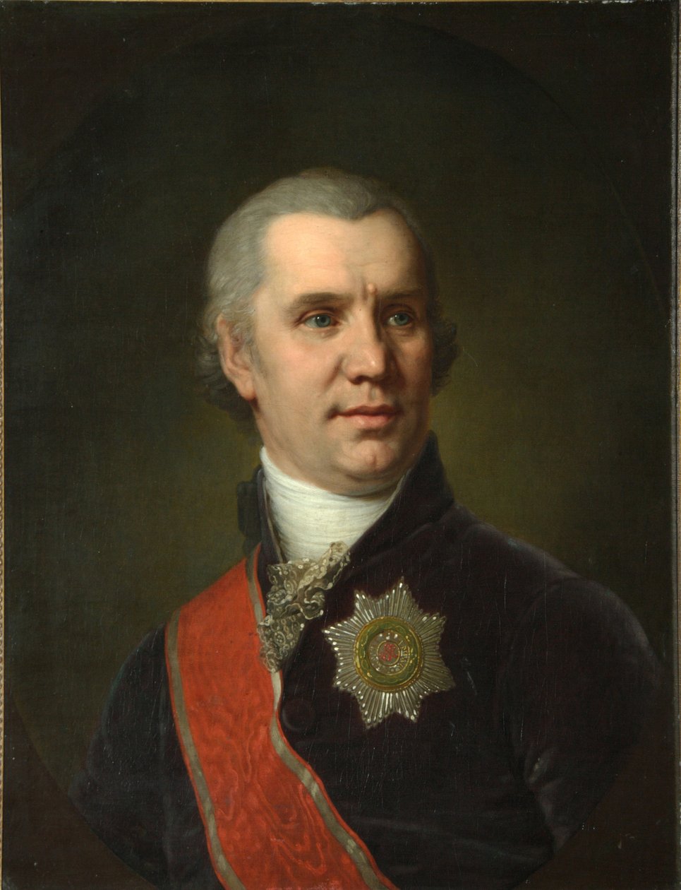 Porträtt av Alexei Cyprian Rokosowski, före 1804 av Vladimir Lukich Borovikovsky