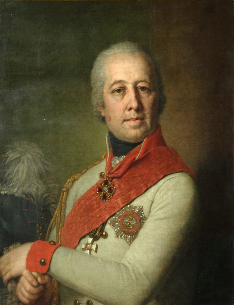 Porträtt av Ivan Petrovich Dunin, 1801 av Vladimir Lukich Borovikovsky