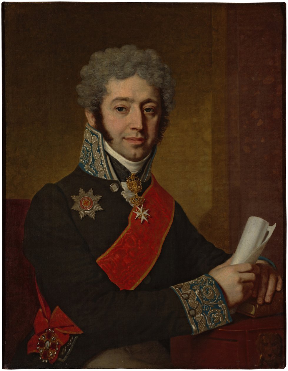 Porträtt av prins Alexei Aleksejevitj Dolgorukij 1775-1834, 1811 av Vladimir Lukich Borovikovsky