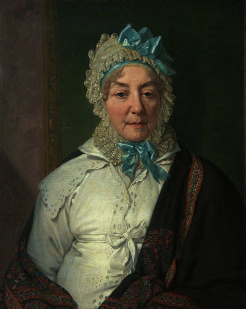 Porträtt av Ekaterina Alexandrovna Arkharova, 1820 av Vladimir Lukich Borovikovsky