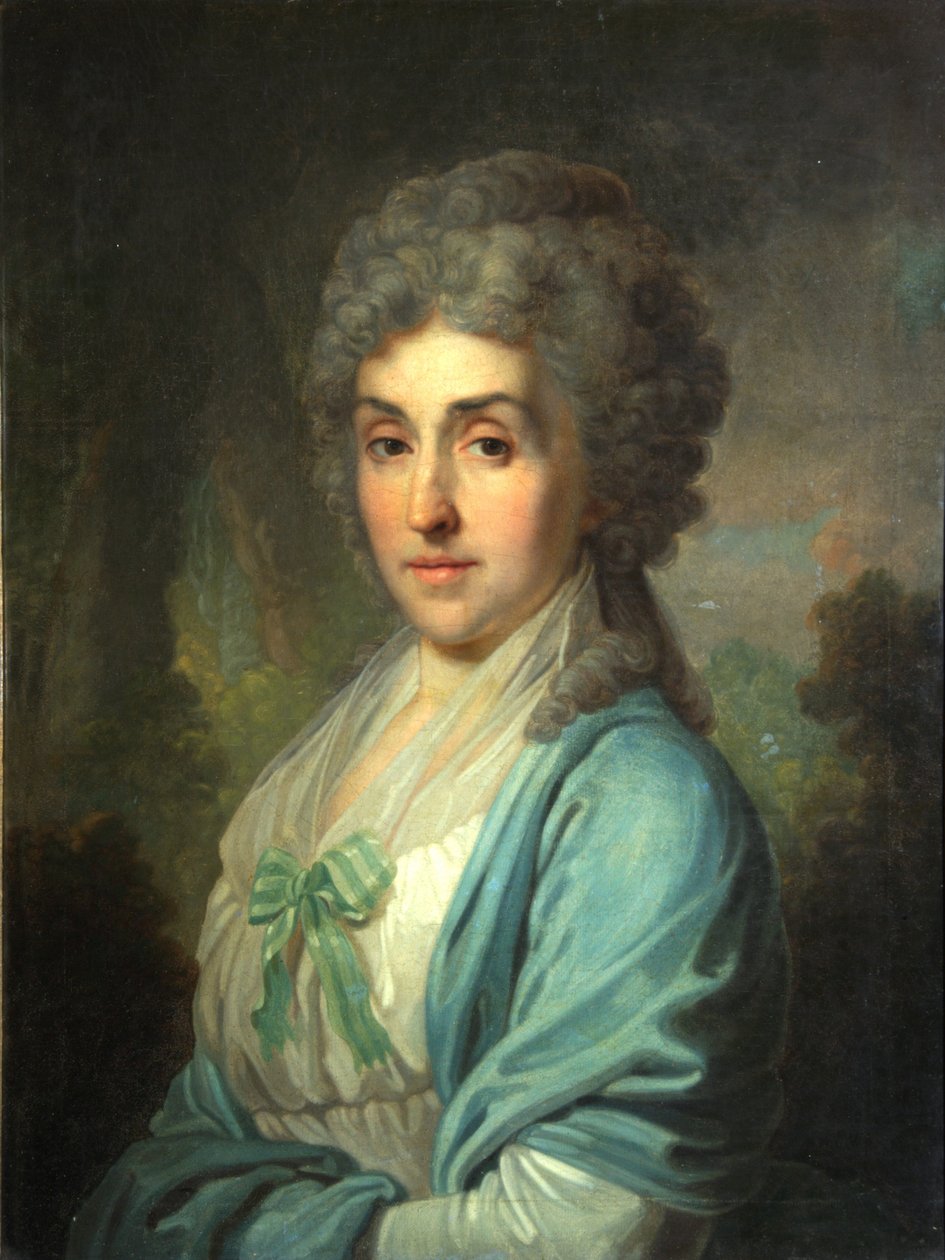 Porträtt av Ekaterina Alexandrovna Novoseltseva, 1794 av Vladimir Lukich Borovikovsky