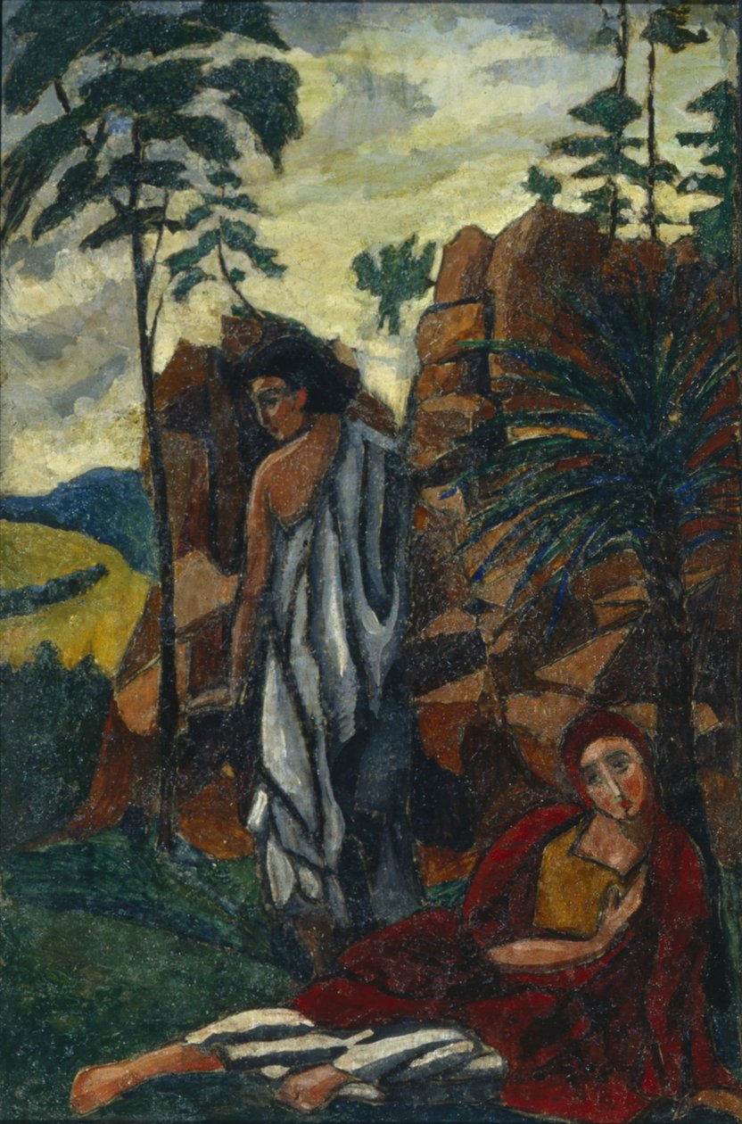En allegorisk scen, tidigt 1900-tal. av Vladimir Petrovich Drittenpreis
