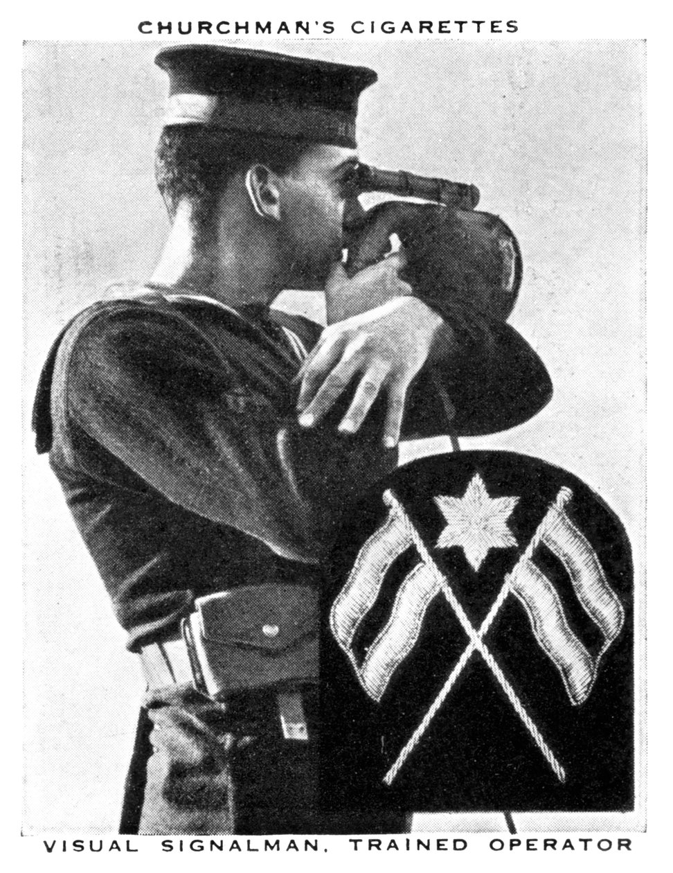 Visual Signalman, utbildad operatör, 1937. av WA and AC Churchman