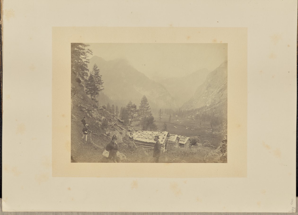 På Col de Fedaia, Venetien av W.D. Howard and F.H. Lloyd