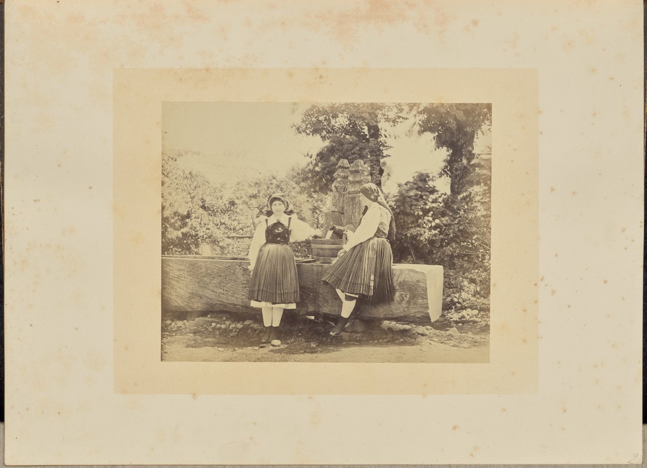 Slovener från Gail Thal, i semesterdräkt, Kärnten av W.D. Howard and F.H. Lloyd
